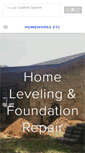 Mobile Screenshot of homeworksfoundation.com